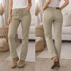 Judy Blue Garment Dyed Khaki Jeans Size 11/30 Stretch Denim